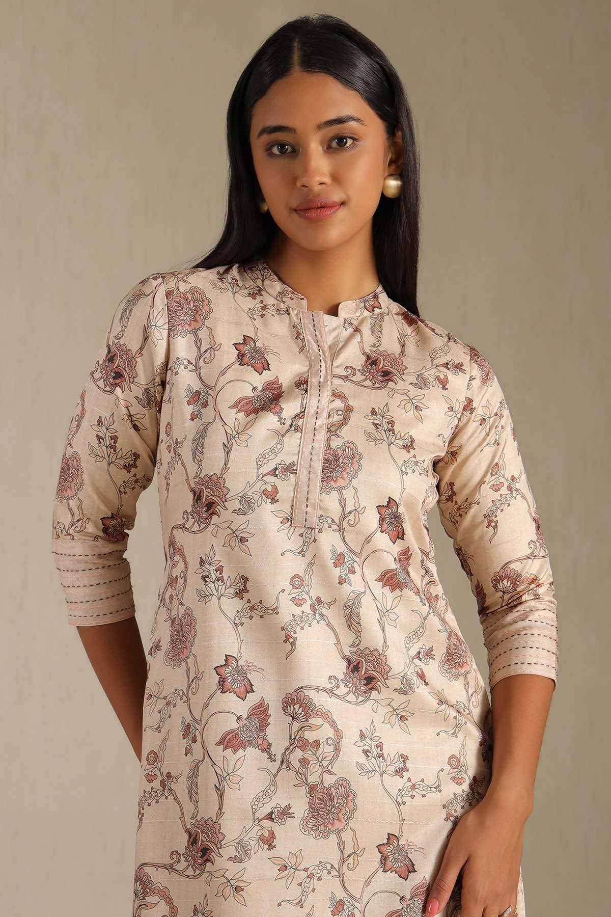 Sunkissed Beige Kurta