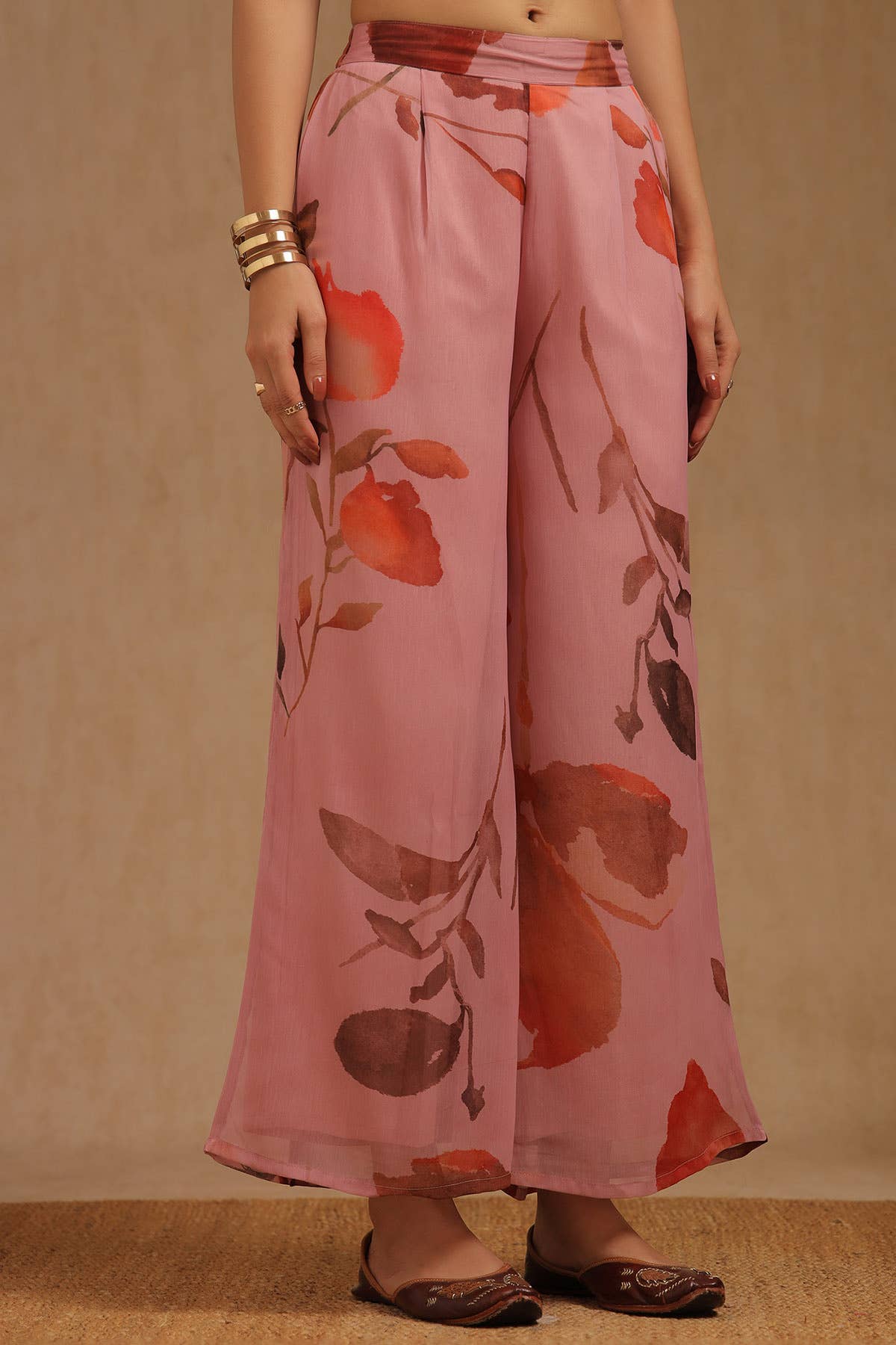 Pink Aura Floral Ensemble