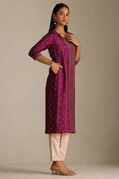 Amethyst Bloom Kurta