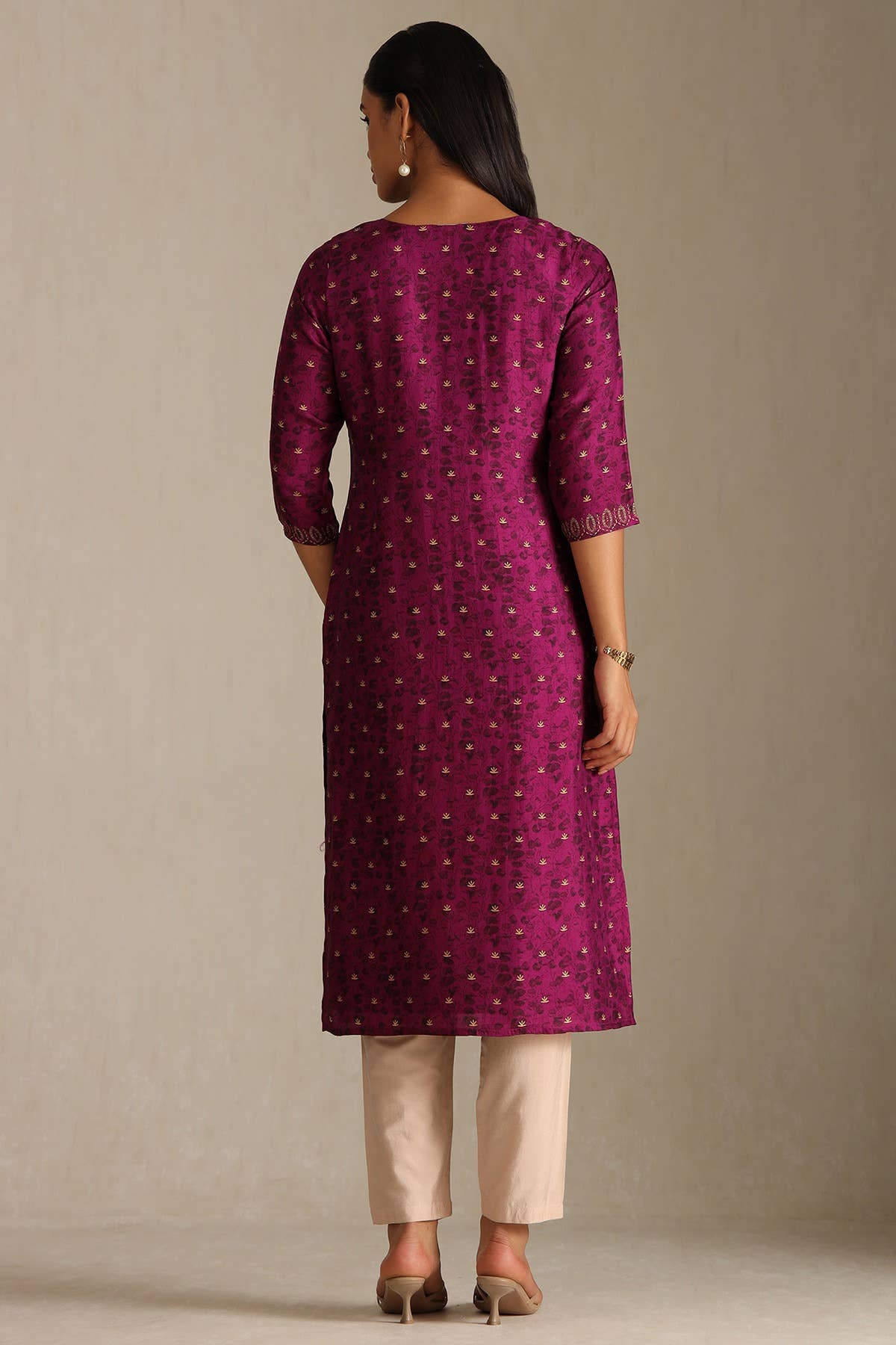 Amethyst Bloom Kurta