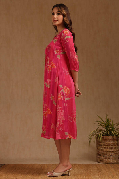 Berry Bloom Embellished Dress