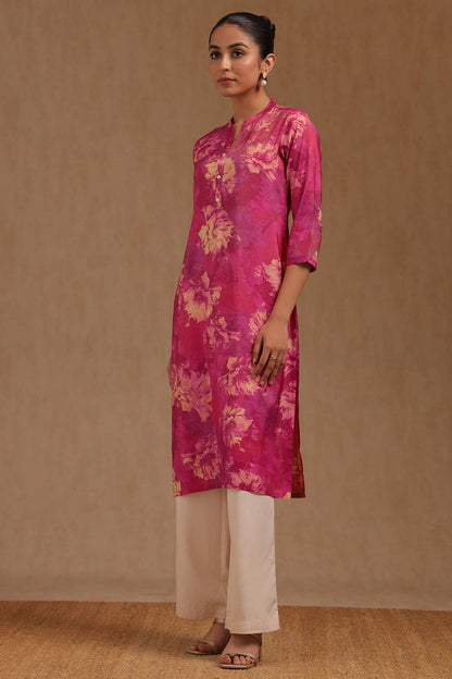 Fuchsia Blossom Kurta