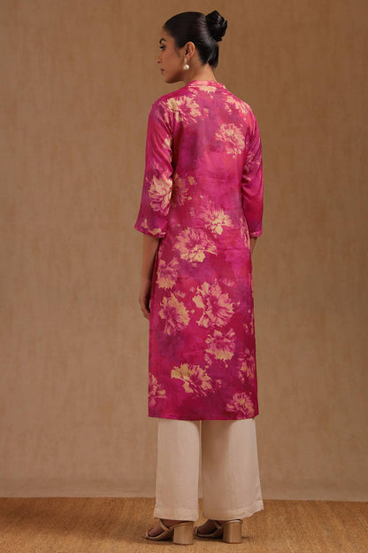 Fuchsia Blossom Kurta