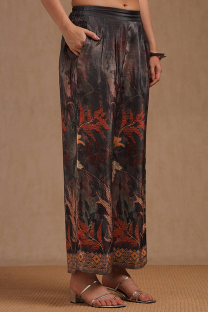 Mist Flora Crepe Ensemble