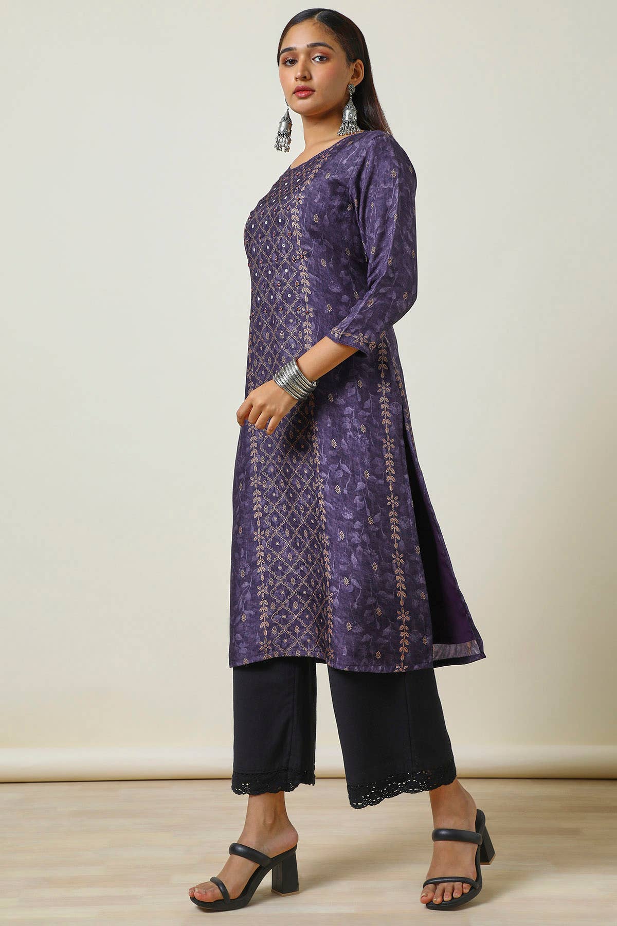 Twilight Bloom Kurta