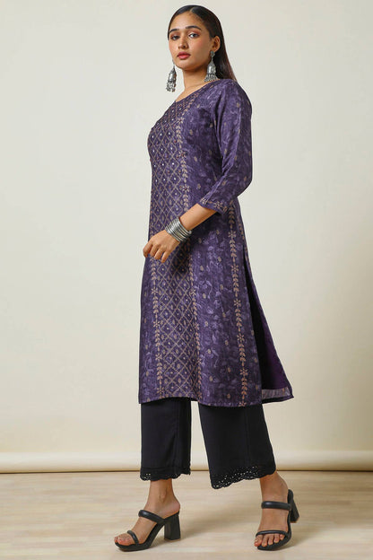 Twilight Bloom Kurta