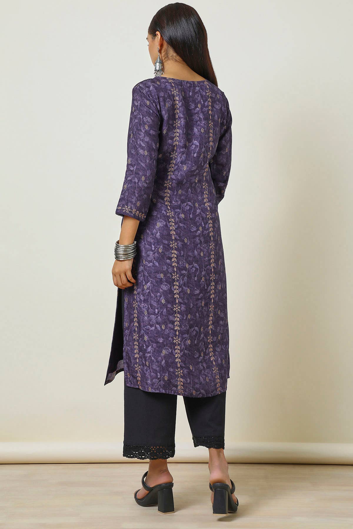 Twilight Bloom Kurta