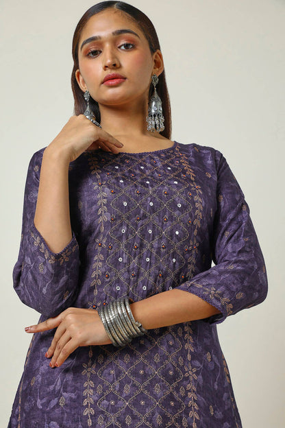 Twilight Bloom Kurta