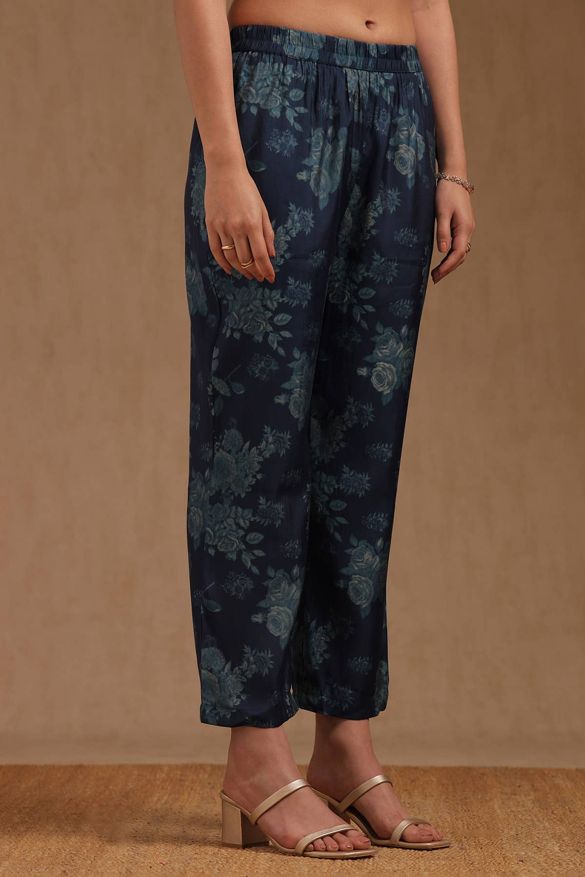 Blue Dusk Floral Ensemble
