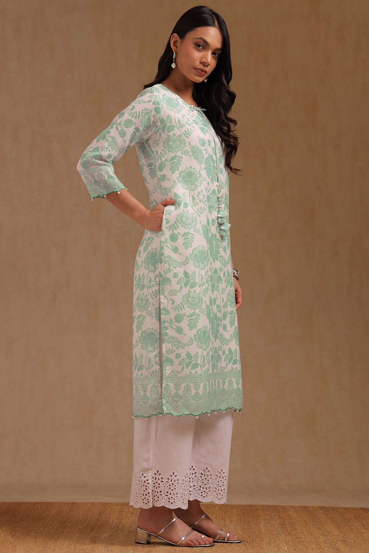 Floral Whisper Kurta